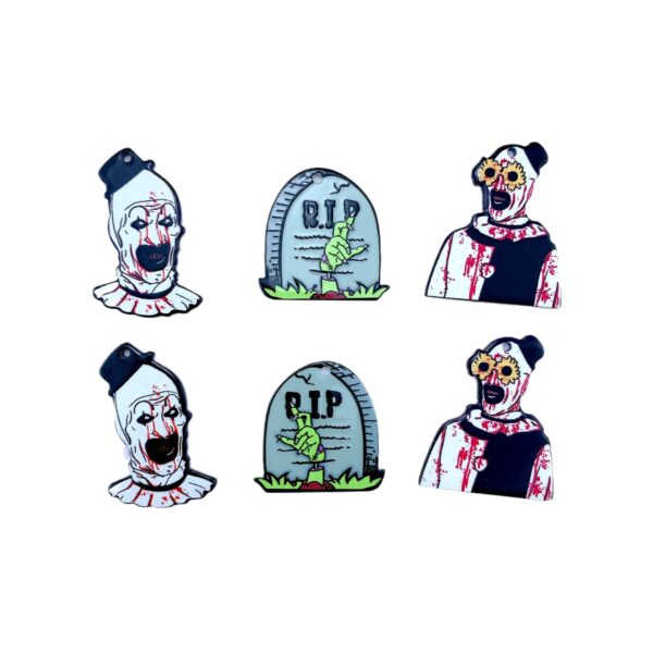 oly-053bb9317e7da5b24cebc1089d2f5de8 Wholesale Halloween double-sided horror pendant DIY accessories Acrylic Flatback