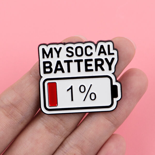 oly-053c321fb22f140c8ddb7b62228992d8 Wholesale Patience is only 1% left - quote brooch accessory