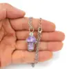 Wholesale Simple Style Mushroom Natural Stone Handmade Pendant Necklace 1 Piece