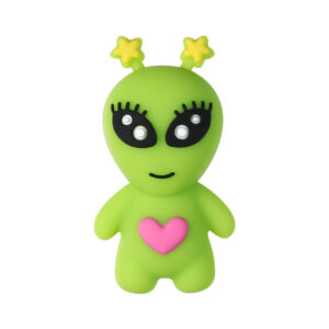 3D Heart-shaped Alien