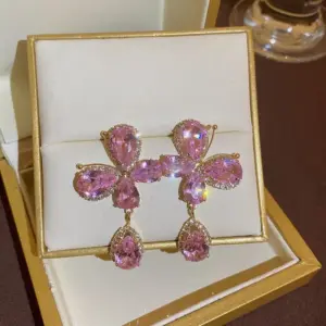 52# Silver Needle-Pink Butterfly