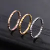 Wholesale Ion Plating (IP) Real Gold Plated 18K Gold Solid Color 304 Stainless Steel Simple Style Waterproof Non Tarnish Rings