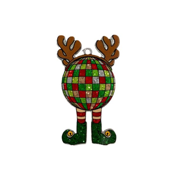 Wholesale Christmas Glove Acrylic Earring Pendant