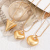 oly-054e191295f3b5f7478ecb85a98a08f0 Wholesale lished brushed geometric minimalist necklace I
