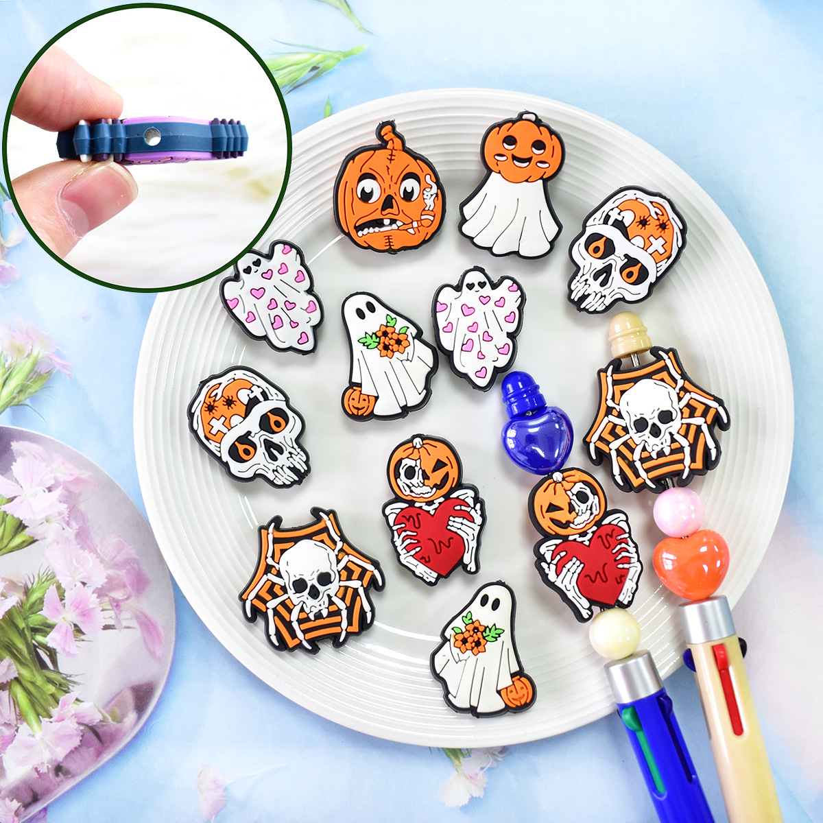 Wholesale Cartoon Series Ballint Pen Beads