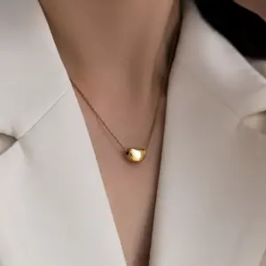 Little Golden Beans Necklace