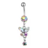 Belly Rings Fashion Bow Knot Rhinestone