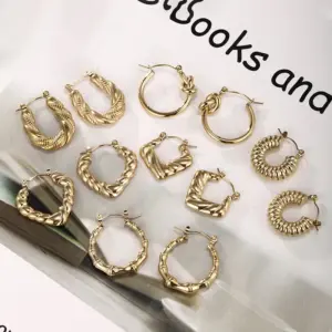 Wholesale 1 Pair Retro XUPING Simple Style Geometric Knot Plating 304 Stainless Steel 18K Gold Plated Earrings