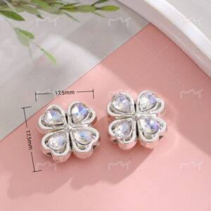 Silver + transparent white