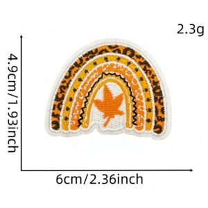 Autumn turkey pastoral cloth sticker 7#