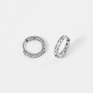 2.0 * 8mm Silver (a Pair)