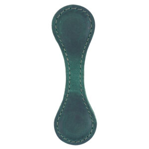 Magnetic buckle bookmark / Crazy Horse Dark Green (No Edge)