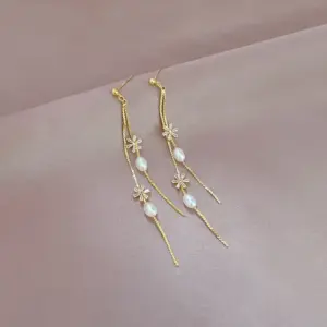 A111 [Copper Micro Inlay Silver Needle Gold Plating]]
