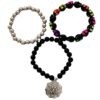 oly-061a238e69657f4541f509786e13dc1f Wholesale Dark Style Hand Ornaments Personalized Skull Beaded Bracelets Skull Hand Web Bracelets Trendy