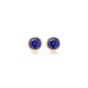 1 Pair Simple Style Round Plating 304 Stainless Steel Rhinestones Stainless Steel Earrings