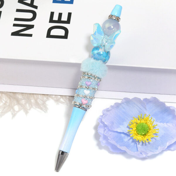 oly-062c853e5a067c60750029050e3e30e2 Wholesale Translucent Sequins Butterfly Beaded UV Colored Wings Hanging Hole Beads DIY Mobile Phone Chain Keychain Aessories Pendant