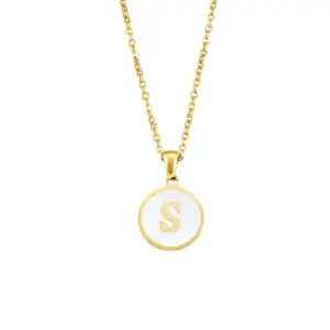 Letter S / 18K Furnace Real Gold