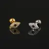 1 Piece Ear Cartilage Rings & Studs Casual Simple Style Devil's Eye Lightning Copper Plating Zircon Ear Cartilage Rings & Studs