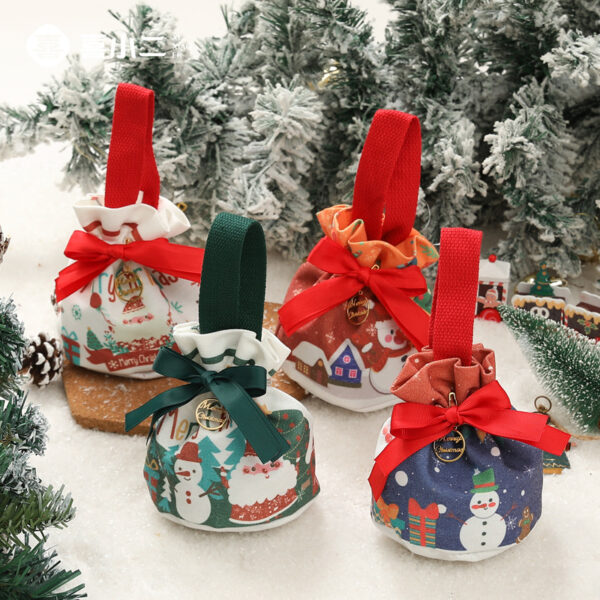 Wholesale Christmas Eve gift bag apple bag