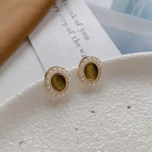 E4891 Gold / 925 Silver