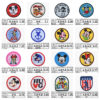Wholesale Campus-themed badge patches