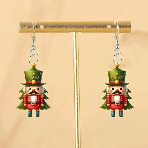 Wholesale Cartoon Christmas King Earrings