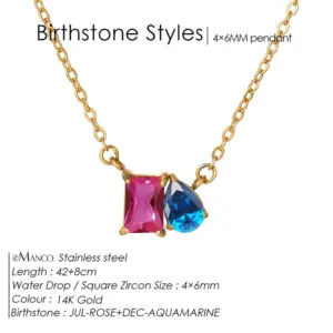 July Rose Red Square Diamond Lake Blue Water Drop