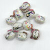 Wholesale acrylic leopard print chubby cartoon cat beads Acrylic Beads OLY Exclusive