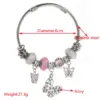 Wholesale Casual Elegant Classic Style Bear Butterfly 304 Stainless Steel Bangle In Bulk