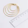 Wholesale Exaggerated Water Droplets Plating Stainless Steel No Inlaid 18K Gold Plated Earrings