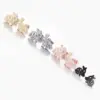 Wholesale PVD Coated 18K Gold Real Gold Plated Rabbit 304 Stainless Steel Simple Style Waterproof Non Tarnish Ear Studs