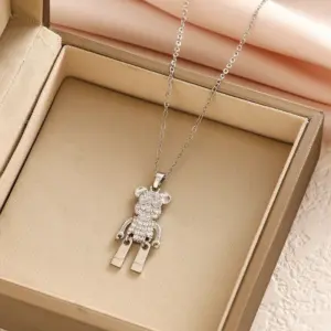 6262 Silver Movable Violent Bear