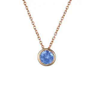 March Light Blue-Rose / Gold