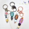 oly-06c8f06d108ff552dee82222745689e9 Wholesale Cartoon owl shaped ballpoint pen with beads