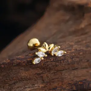 3455 Gold / Ear Studs