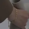 oly-06df447a9aec238a8fdea9259549ca48 Wholesale PVD Coated Real Gold Plated Geometric Titanium Steel Fashion Waterproof Non Tarnish Bracelets