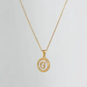 Gold G (Including Chain)