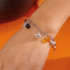 Wholesale Cartoon Funny Pumpkin Ghost Bracelet
