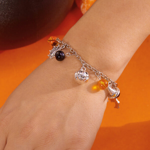 Wholesale Cartoon Funny Pumpkin Ghost Bracelet