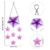 Wholesale Cross-Border New Product Stained Glass Wind Chime Ocean Turtle Sailboat Starfish Pendant Creative Iron Art Home Courtyard Pendant