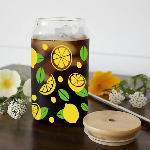 Wholesale fruit Cup Crystal Sticker16oz Cup UV DTF Wraps 16oz Cup UV DTF Wraps