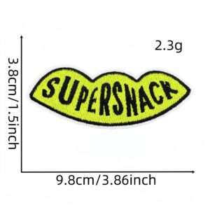 Green plant cloth stickers 6#