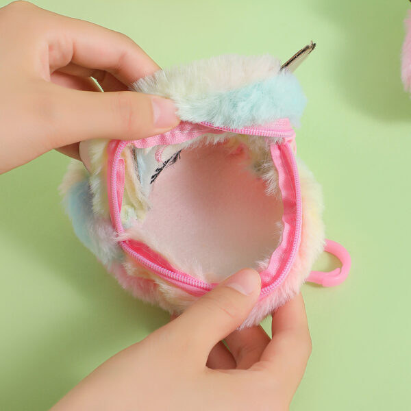 oly-06ee8e3efb9d2d34a095c31abb312ad7 Wholesale Plush toy storage bag for students and earphones