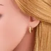 oly-0704fed2e3af0e4bc683e8fb9156a968 Wholesale Fashion Geometric Plating Copper 18k Gold Plated Earrings