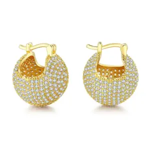 Gold White Stone