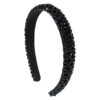 oly-070e078f57838a3d6eb87f9e1651d01b Wholesale Homing Korean Style Woven Crystal Beaded Hair Hoop Small Thin Edge All-match Face Washing Hair Card High-grade Hair Aessories