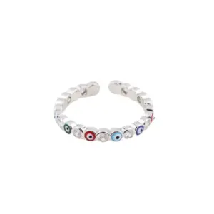 Silver Mixed Color / Adjustable Opening