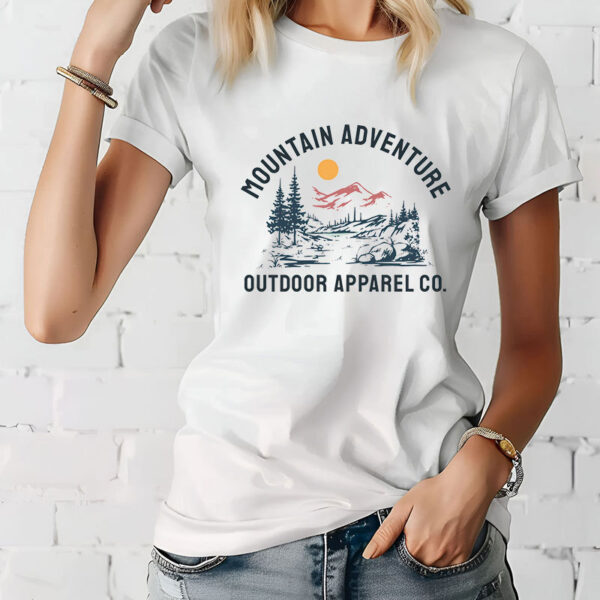 Wholesale Mountain landscape letter heat transfer pattern