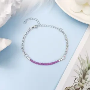 O-Ring Chain Milan Rope Purple