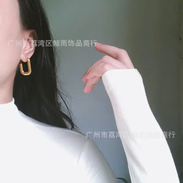 oly-071be40dfeb73026abf8a9bcaacc9d86 Wholesale PVD Coated Real Gold Plated 18K Gold 304 Stainless Steel Waterproof Non Tarnish Earrings Ear Studs